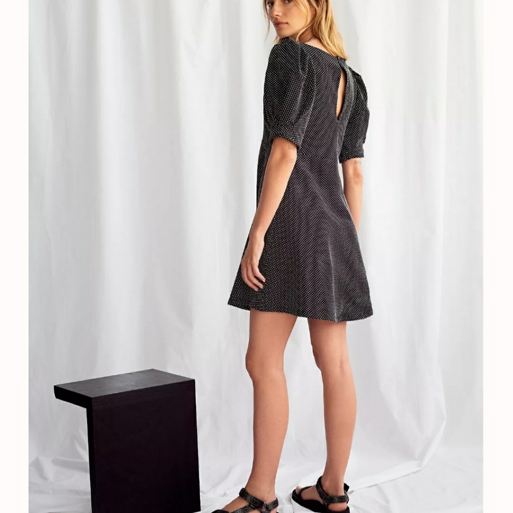 Free People | Penelope Empire Waist Mini Dress - Picture 2 of 13